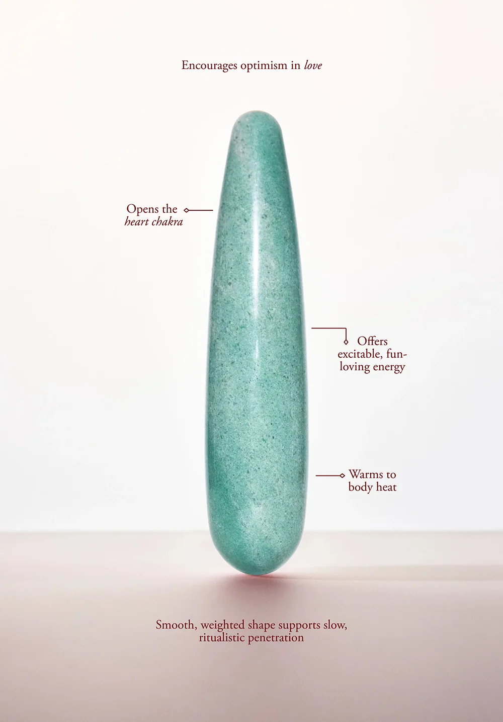 Chakrubs Indian Jade Original Green Aventurine Wand - Image 9