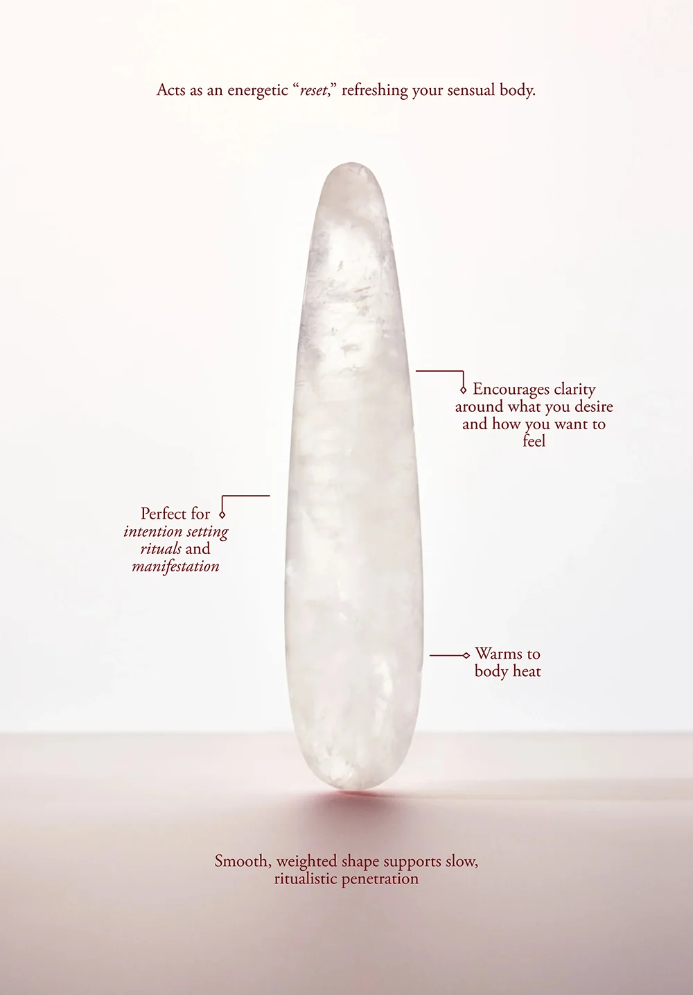 Chakrubs Prism Original Clear Quartz Wand - Image 13