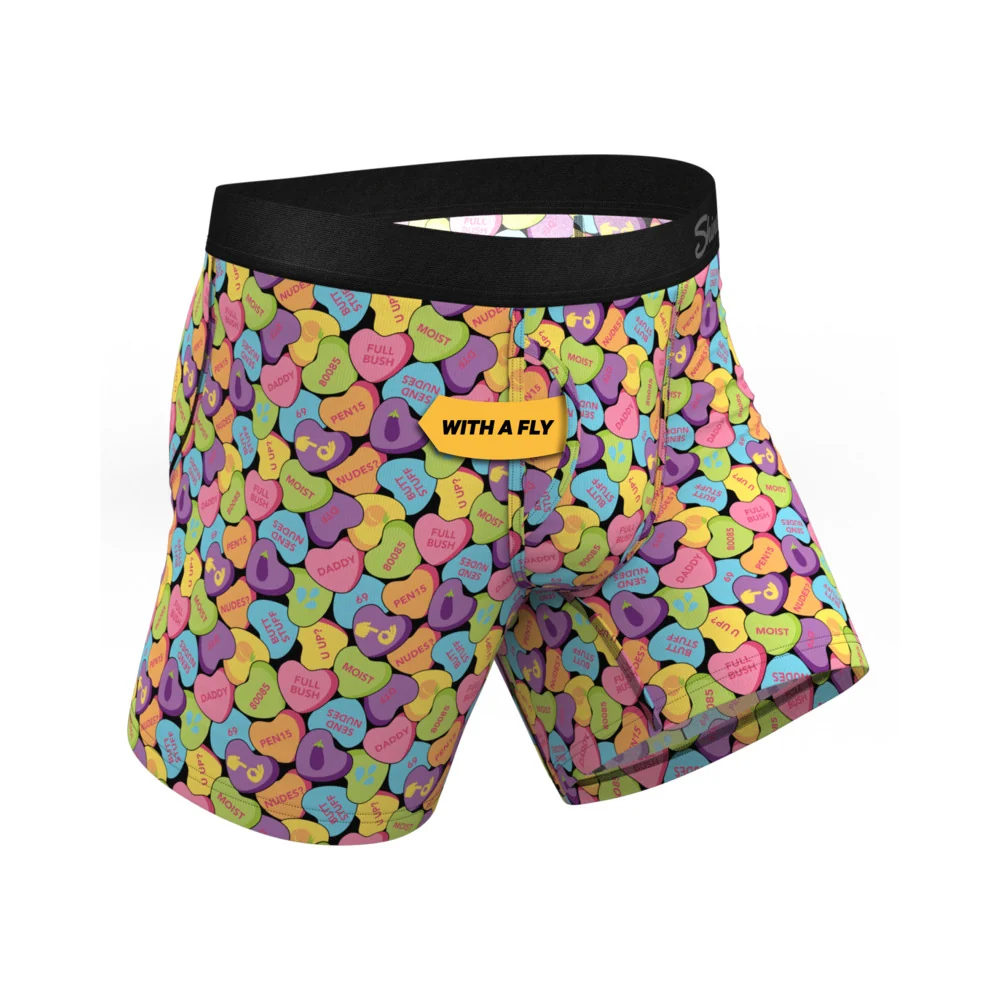 Shinesty The Candy Crush Candy Hearts Ball Hammock Pouch Underwear with Fly XL - Image 7