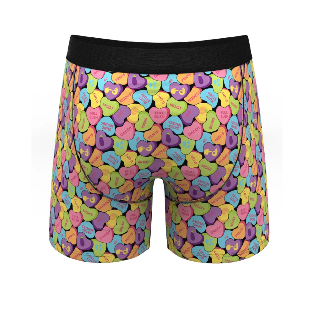 Shinesty The Candy Crush Candy Hearts Ball Hammock Pouch Underwear with Fly XL - Image 8