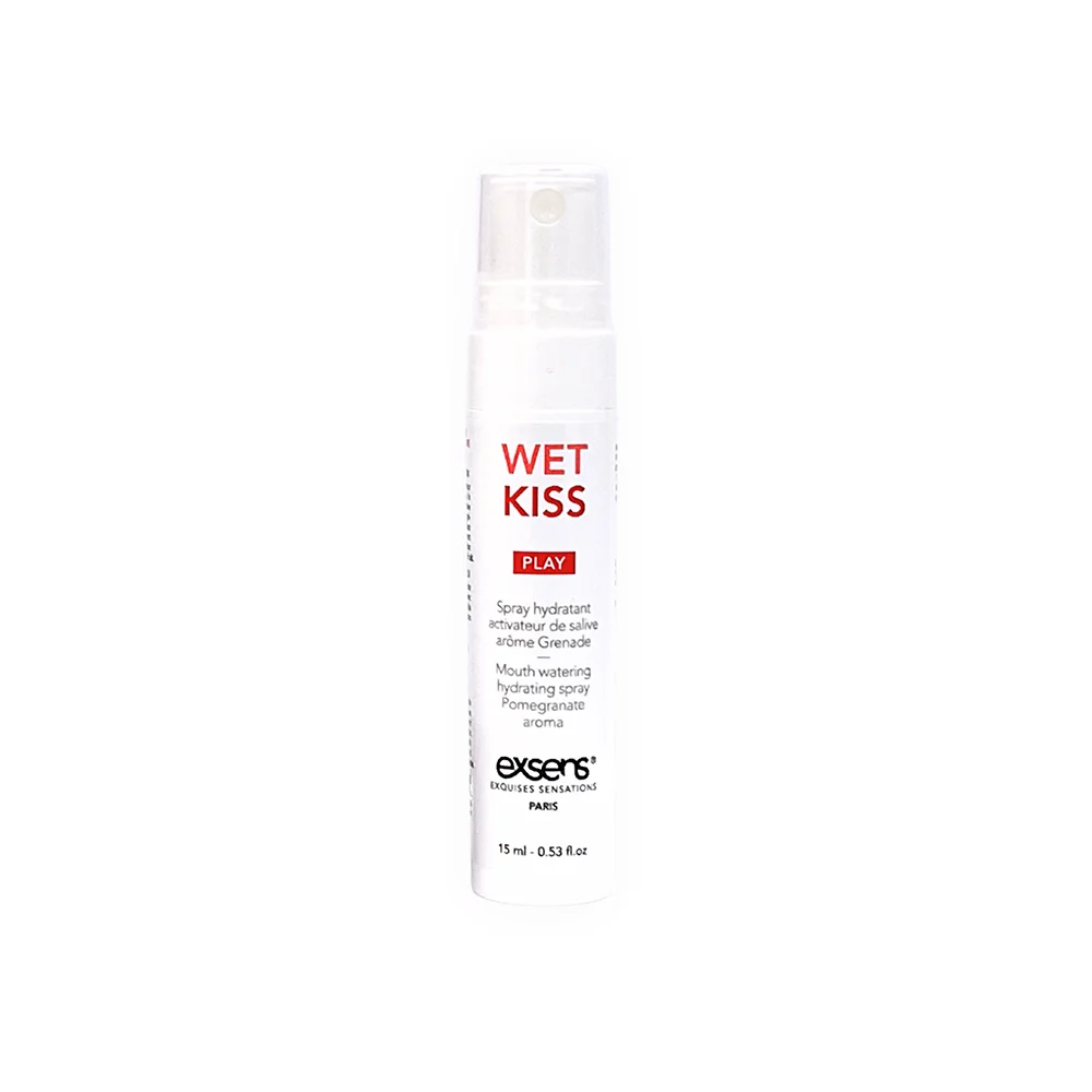 Exsens Wet Kiss Pomegranate Moisturizing Saliva Spray 15ml - Image 4