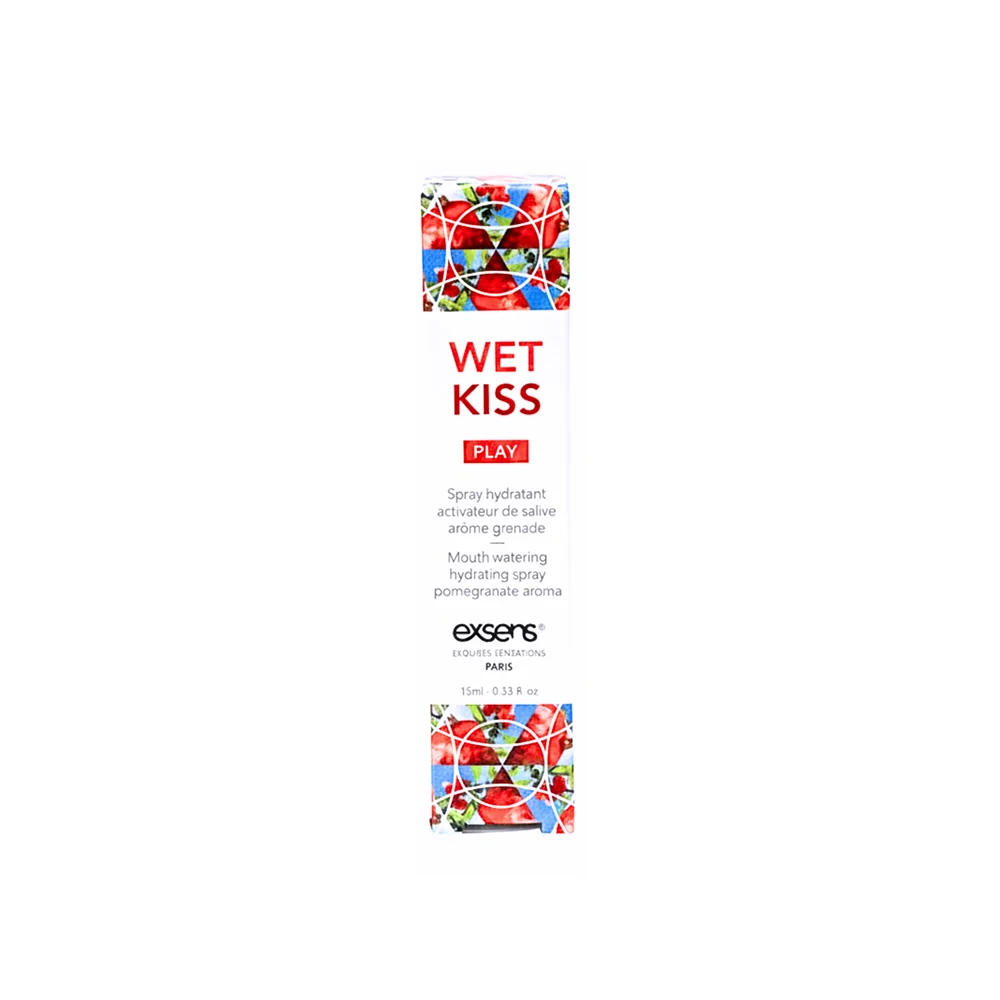 Exsens Wet Kiss Pomegranate Moisturizing Saliva Spray 15ml - Image 5