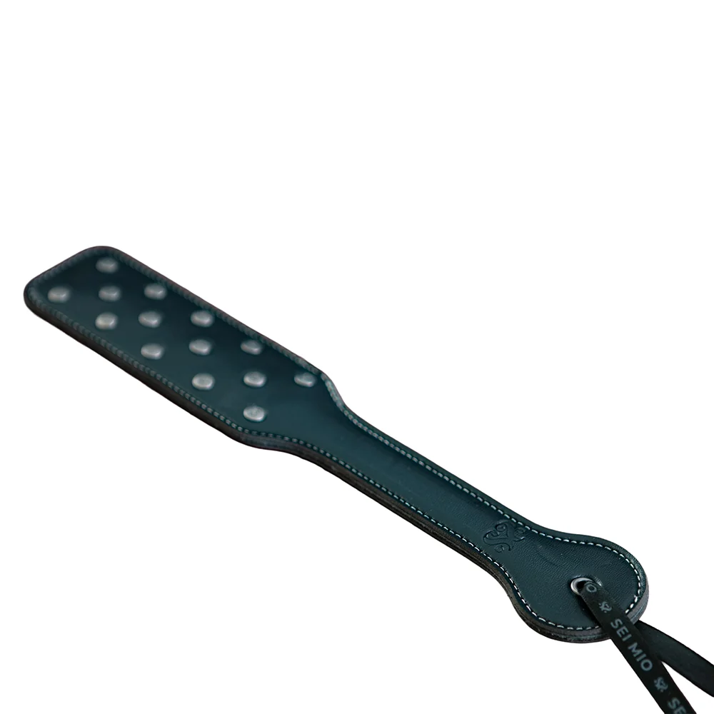 SEI MIO Studdy Hard Punishment Paddle with Metal Studs - Image 6