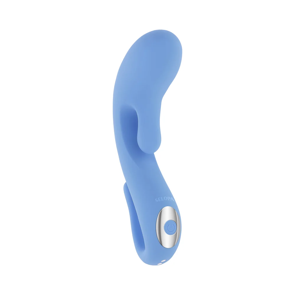 Selopa Smooth Operator Mini Curved G-Spot Tickler Blue - Image 12