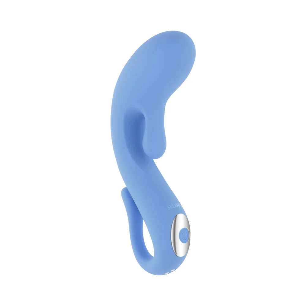 Selopa Smooth Operator Mini Curved G-Spot Tickler Blue - Image 13