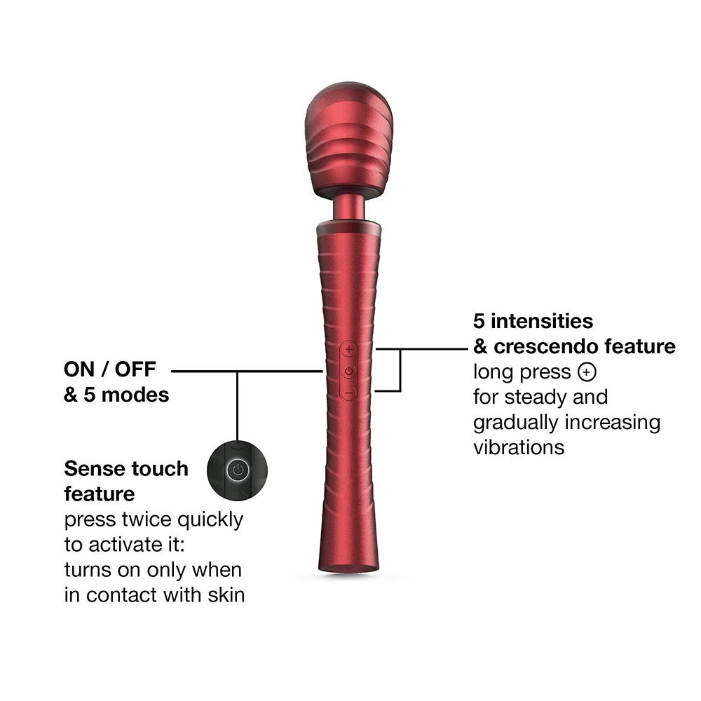 MAN WAN Edgy Velvet Red - Image 5