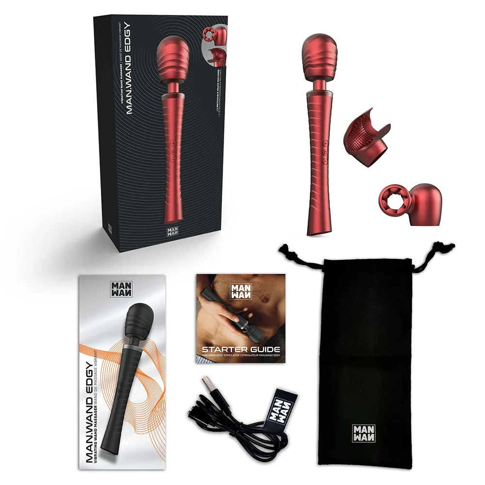 MAN WAN Edgy Velvet Red - Image 6
