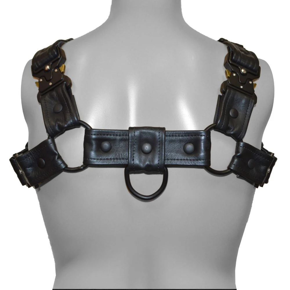 Prowler RED Bull Harness Black with Metal Fittings M - Image 11