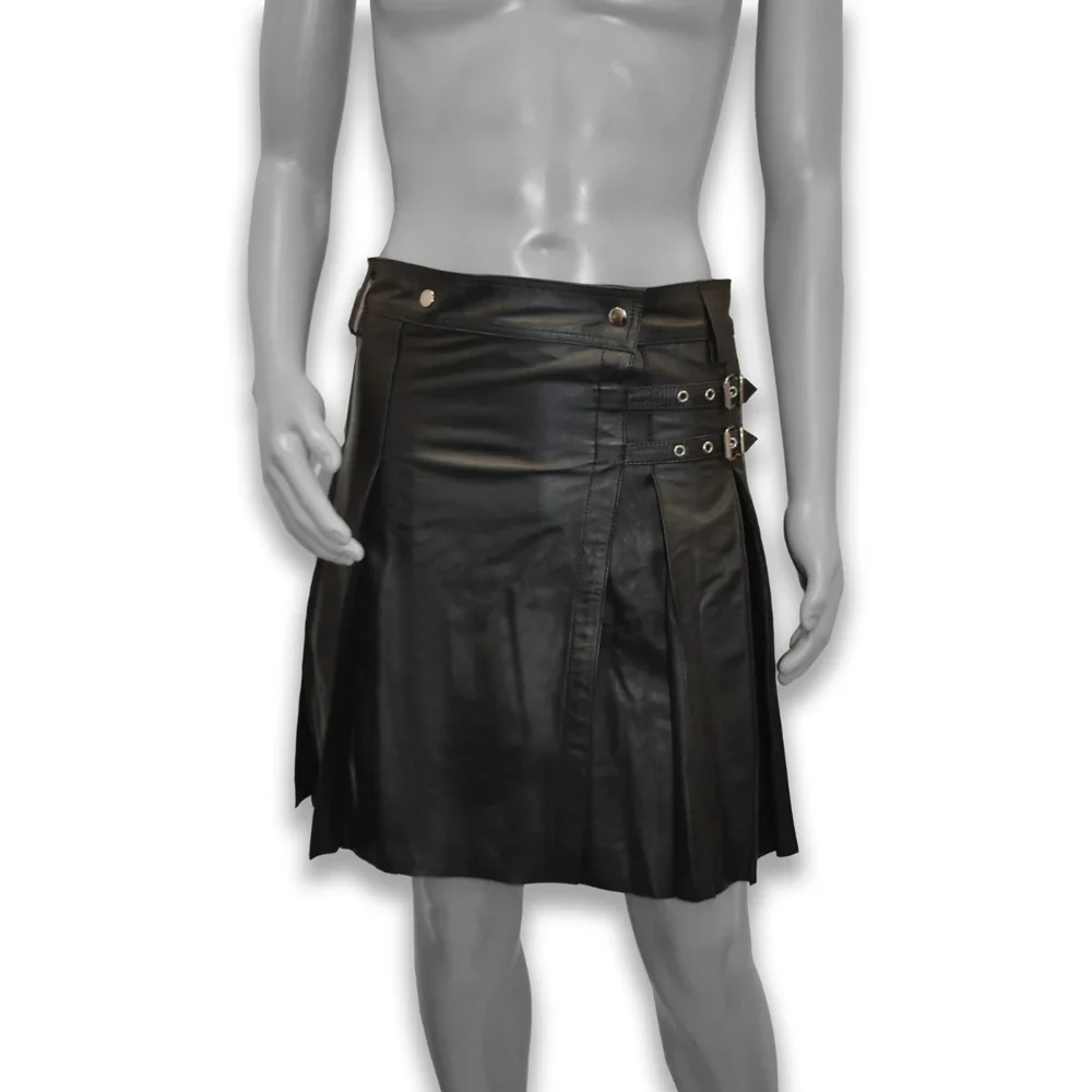 Prowler RED Leather Kilt Size 42-44 - Image 10