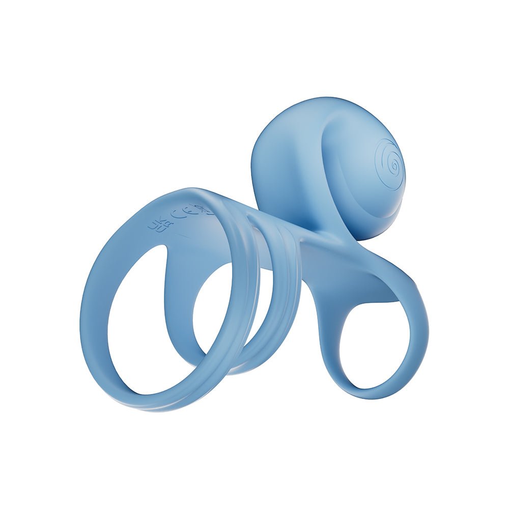 SVibe Snail JOVI Arc Couples Ring Blue Haze - Image 7
