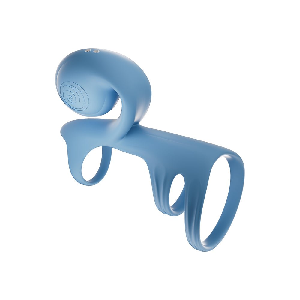 SVibe Snail JOVI Arc Couples Ring Blue Haze - Image 10