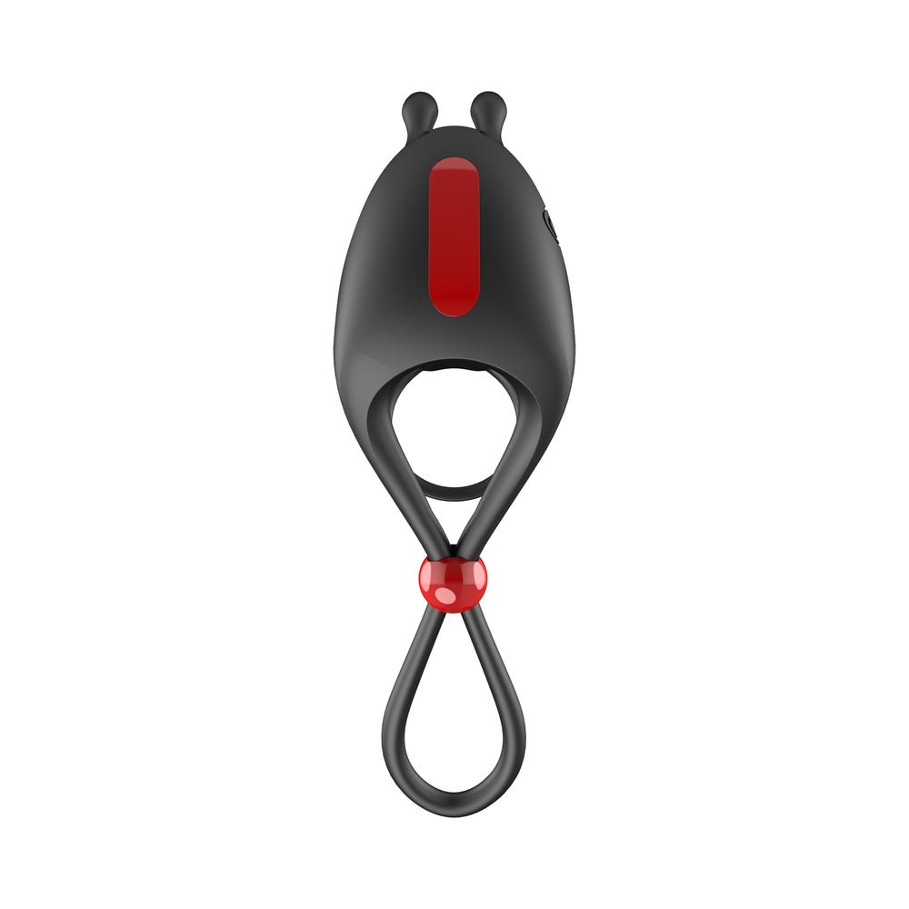 Cockpower Remote Control Cockring&Ball Cinch Black - Image 8