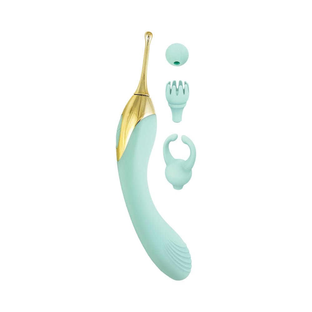 Gold Glam Tri-Tip Vibe Aqua - Image 5