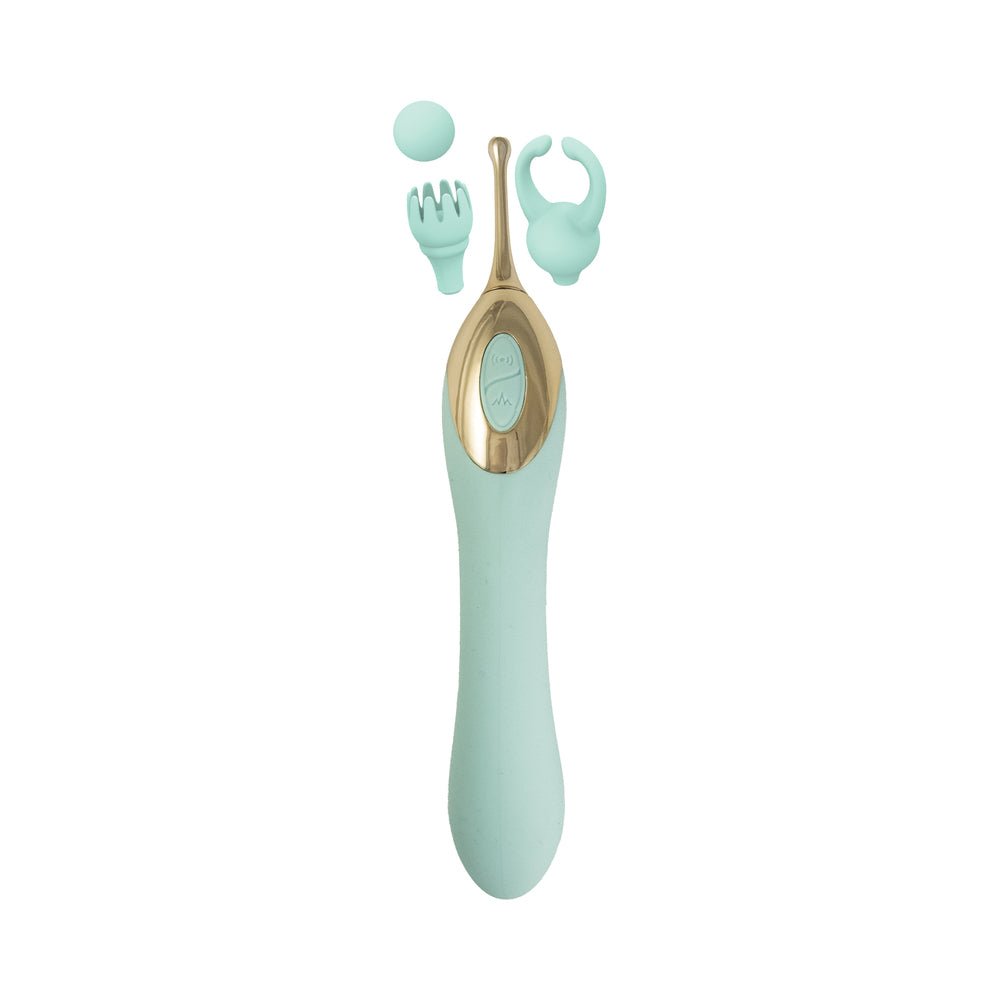 Gold Glam Tri-Tip Vibe Aqua - Image 6