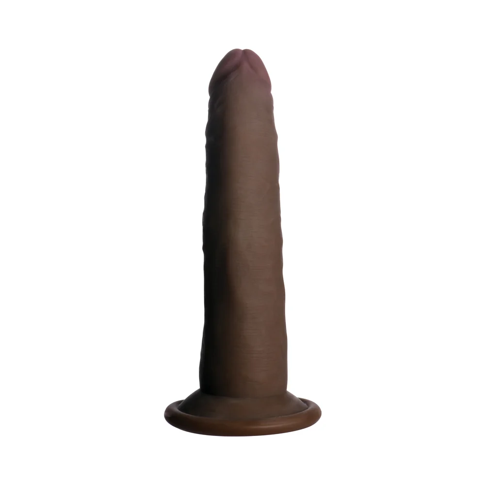 JOCK Hard-Core Triple Density Dildo 7 in. Dark - Image 13