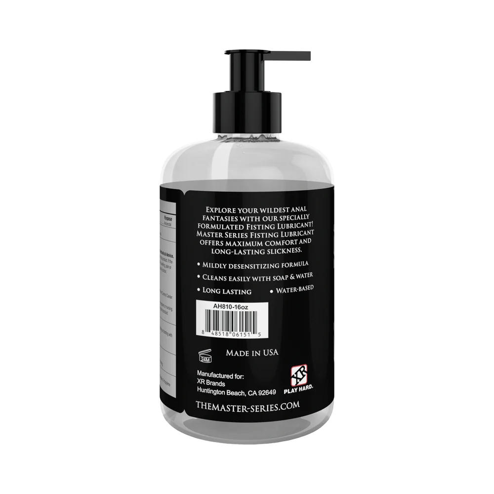 Master Series Fisting Lubricant 16 oz. - Image 8