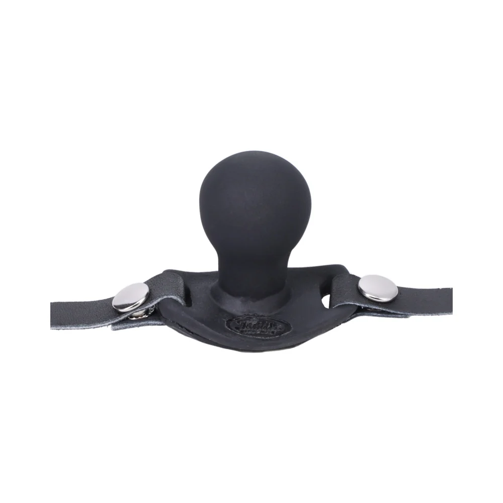 Tantus Beginner Ball Gag Onyx (Bag) - Image 4