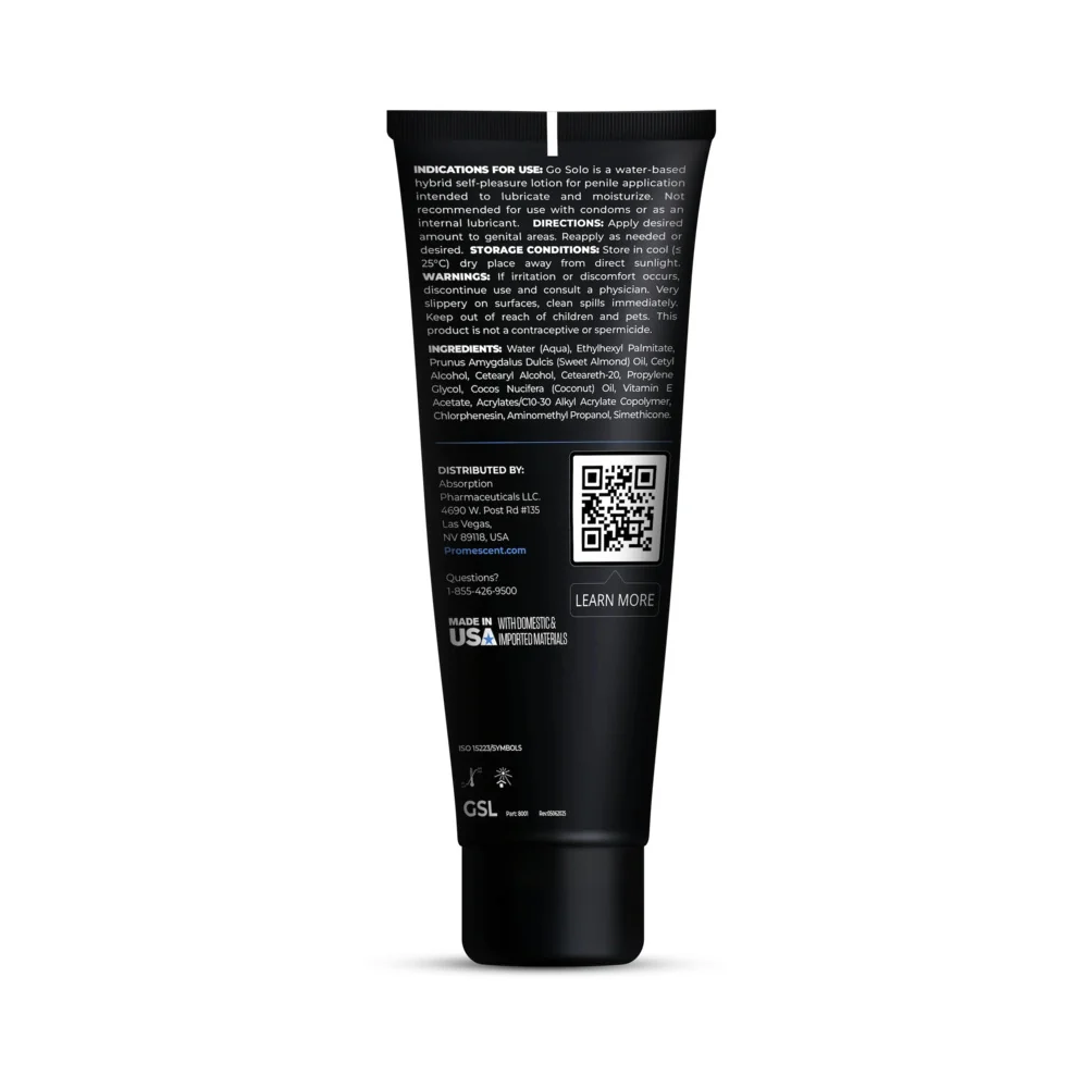Promescent Go Solo Self-Play Lotion 4 oz. - Image 3