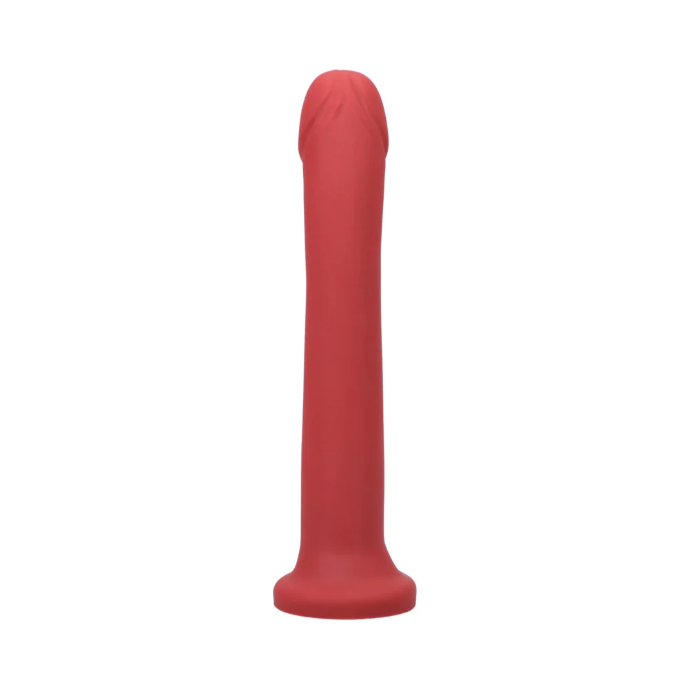 Tantus Hook 9.25 in. Dildo Ruby - Image 8