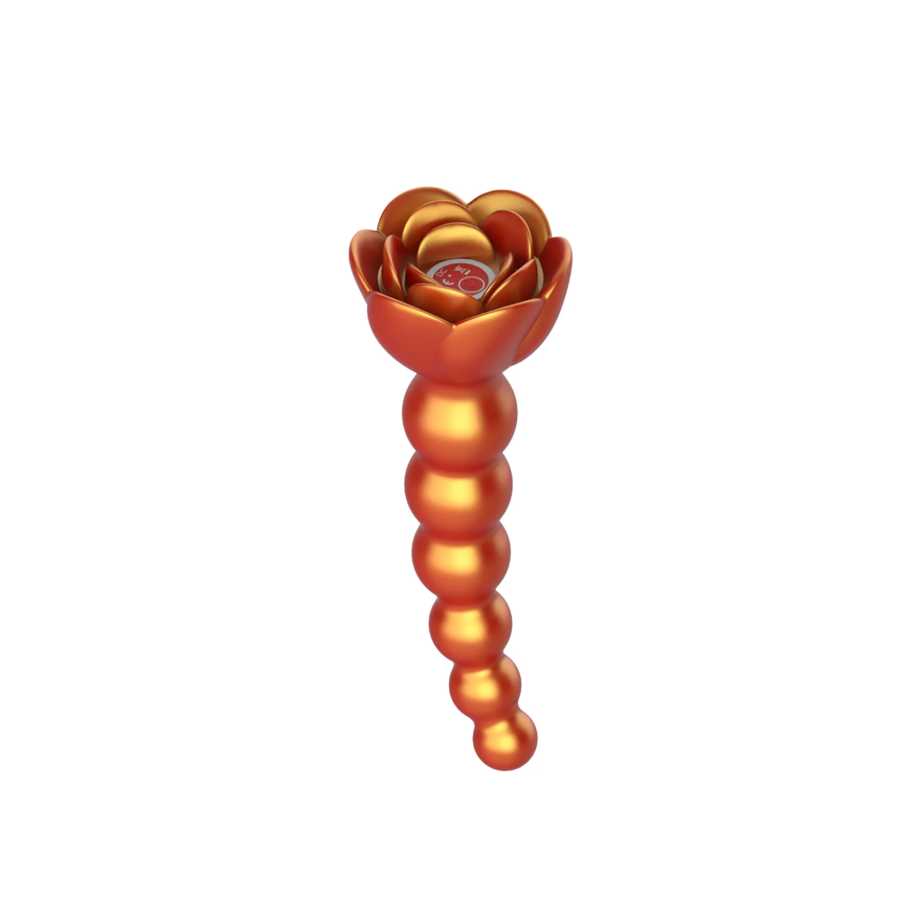 Adam & Eve Beaded Rose Blossom Silicone Anal Vibrator - Image 13