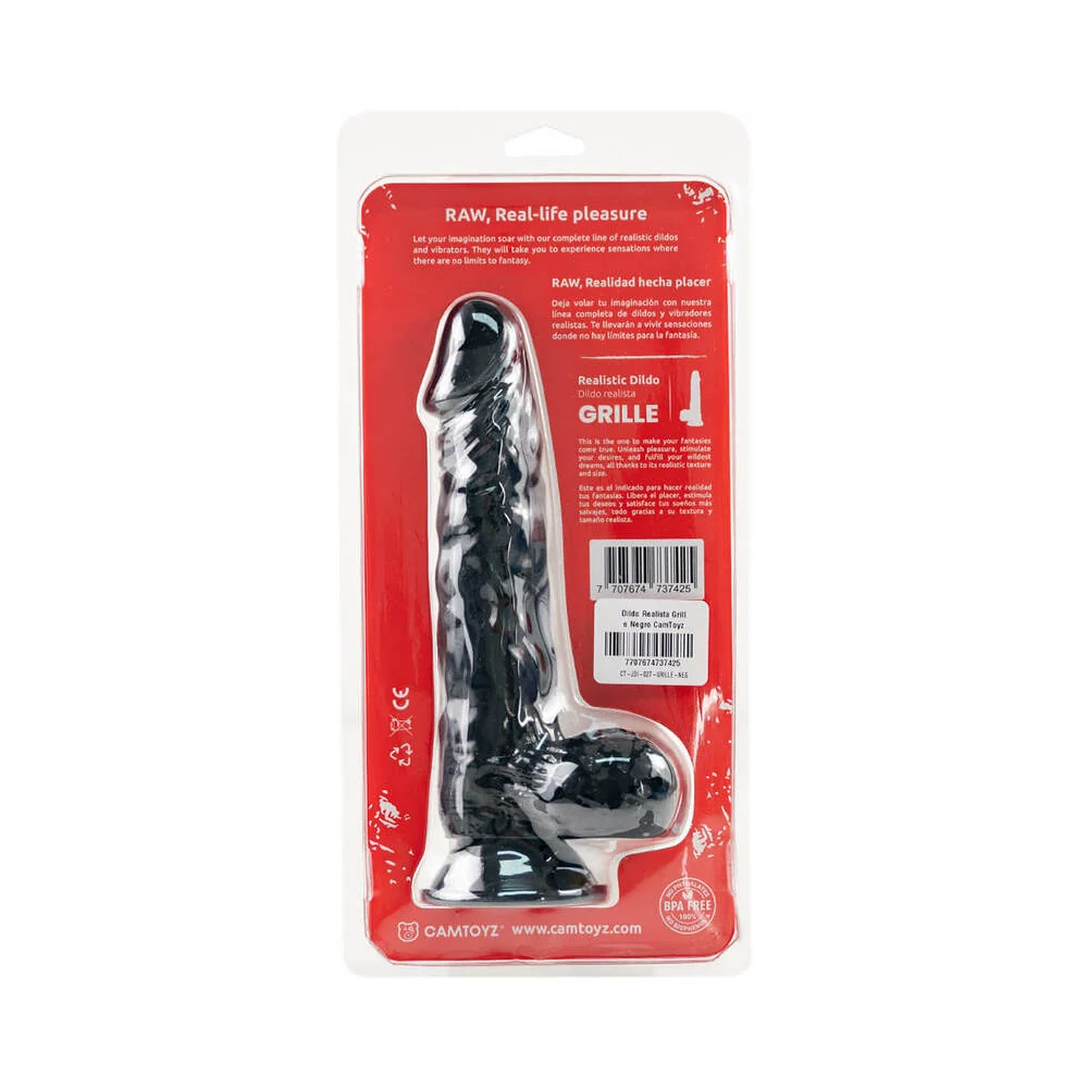 Camtoyz Raw Grille Realistic 8 in. Dildo - Image 6