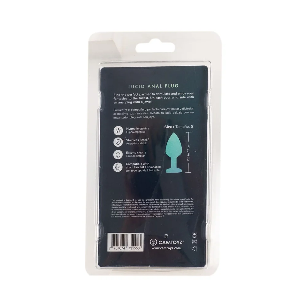Camtoyz Onix Lucio Anal Plug Blue - Image 7