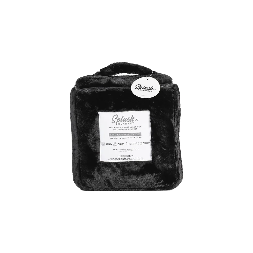 Splash Blanket Furlush Medium Black - Image 9