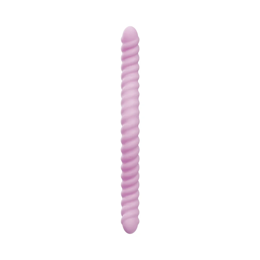Tentra Cor Unicorn Horn Double-Ended Vibrating Dildo Pink - Image 12