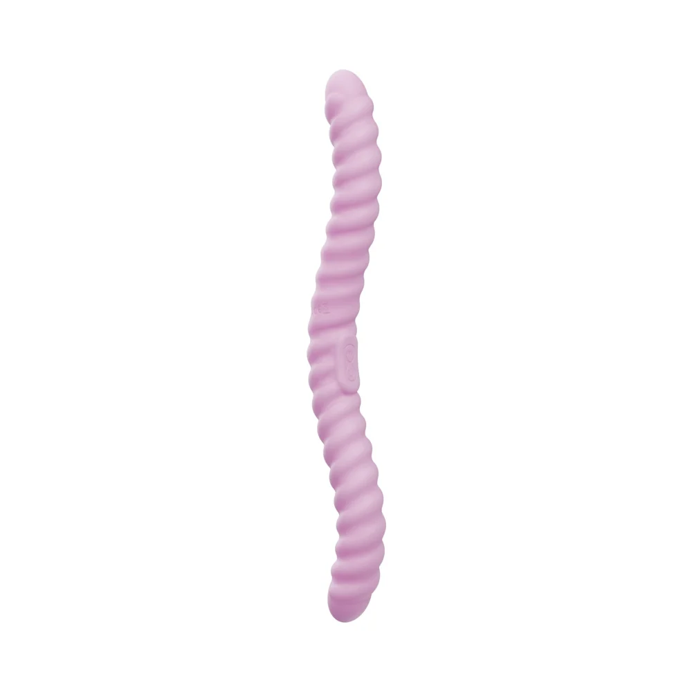 Tentra Cor Unicorn Horn Double-Ended Vibrating Dildo Pink - Image 13