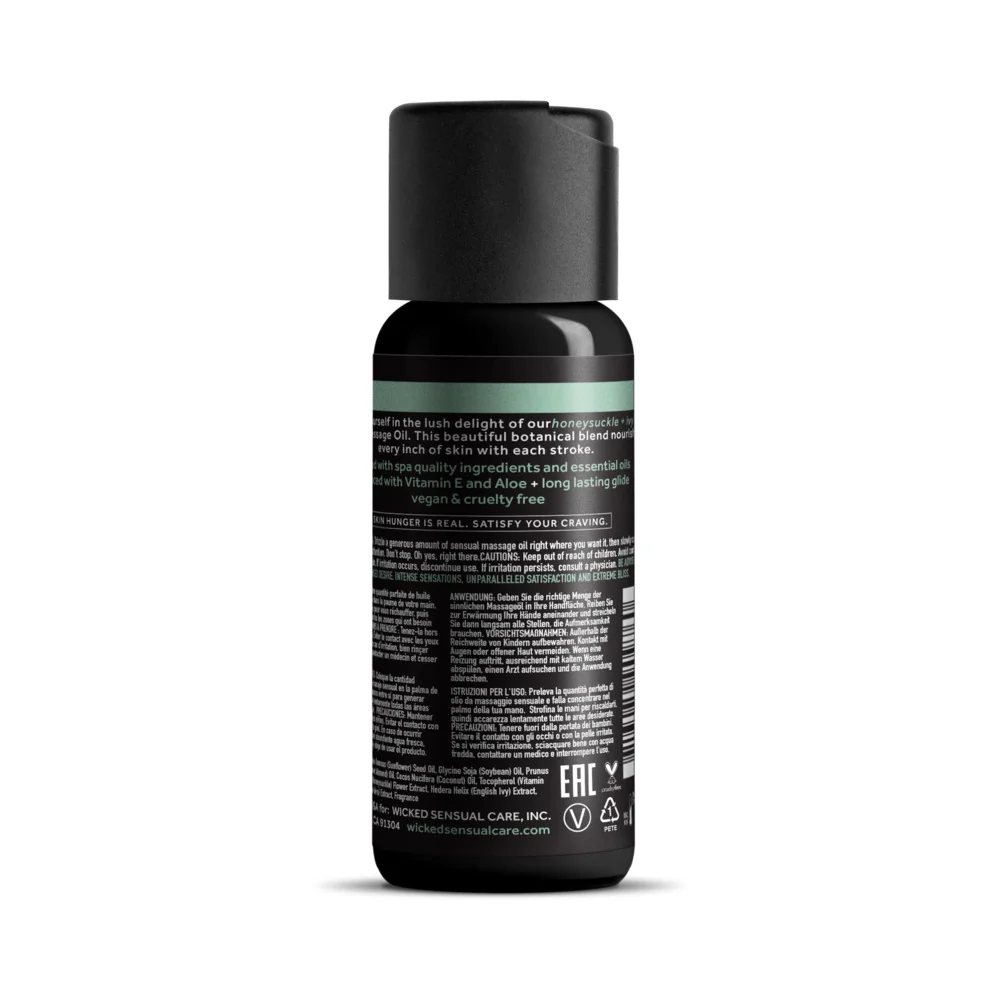 Wicked Honeysuckle+Ivy Massage Oil 4 oz. - Image 3