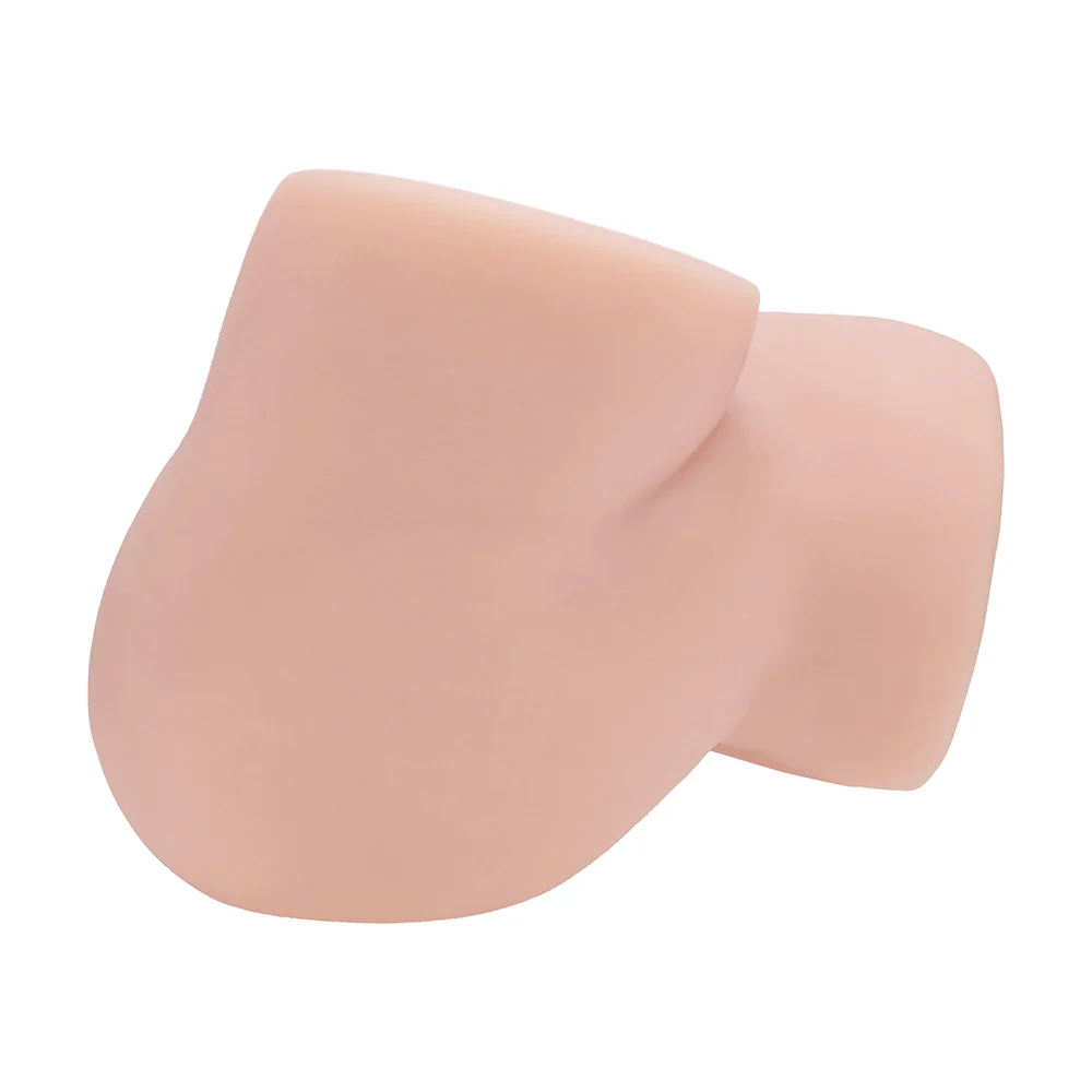 Xkin Bodyforms Vivica Lenore Dual Entry Vibrating Masturbator Beige - Image 13