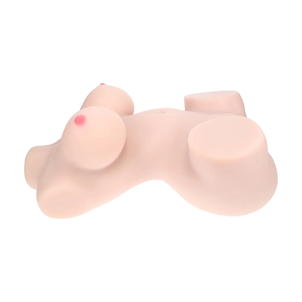 Xkin Bodyforms Aveline Luxe Dual Entry Vibrating Masturbator Beige - Image 13