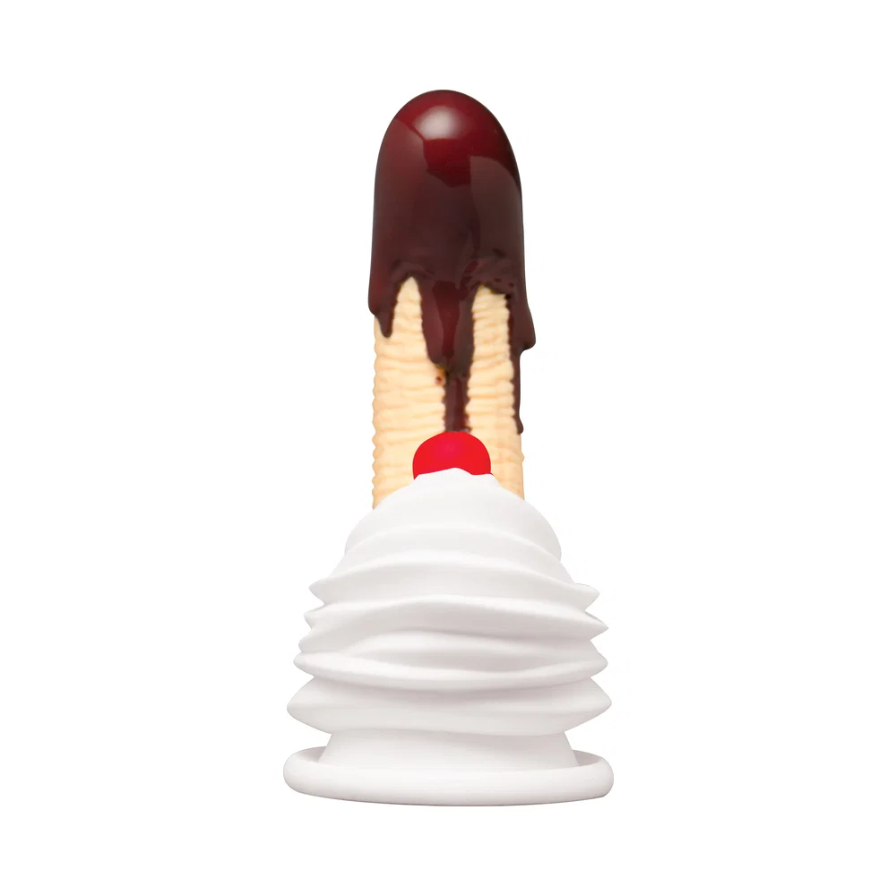 Simply Sweet Chocolate Dipped Banana Split Premium Silicone Dildo - Image 13