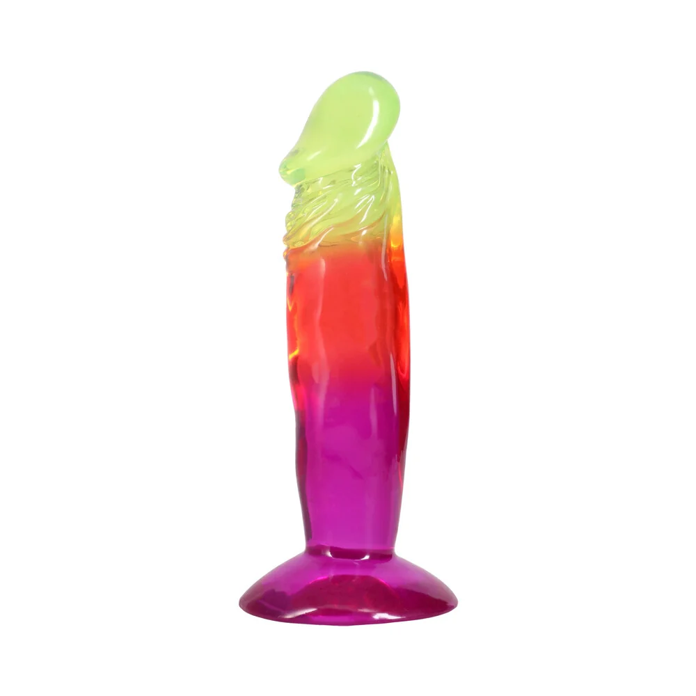 Crystal Jellies 6.5 in. Dong Rainbow - Image 7