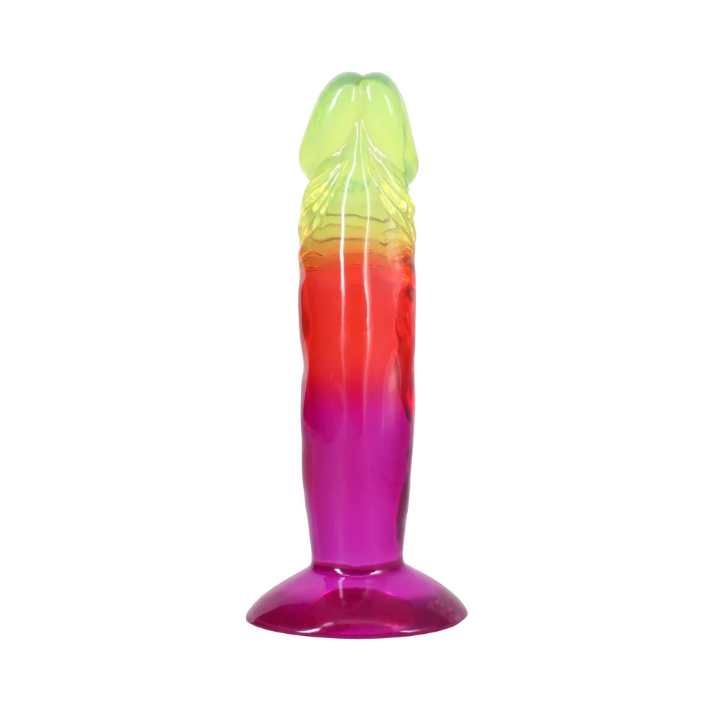 Crystal Jellies 6.5 in. Dong Rainbow - Image 8