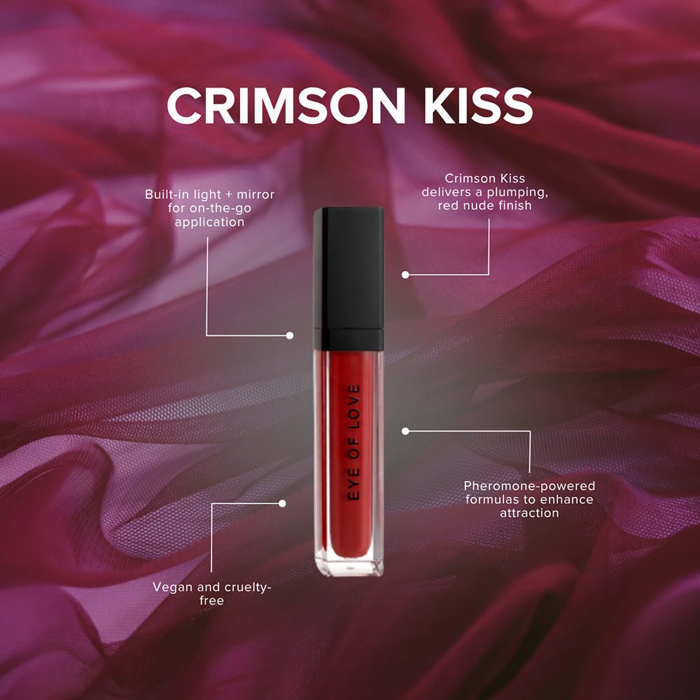 Eye of Love Matchmaker Crimson Kiss Pheromone Plumping Lip Gloss - Image 4