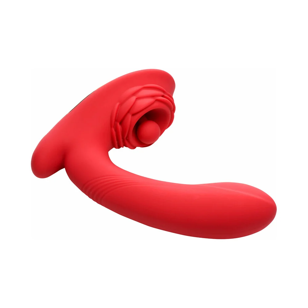 Bloomgasm Petal Twirl Clit Massaging Silicone Vibrator - Image 11