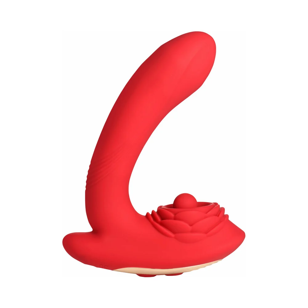 Bloomgasm Petal Twirl Clit Massaging Silicone Vibrator - Image 12