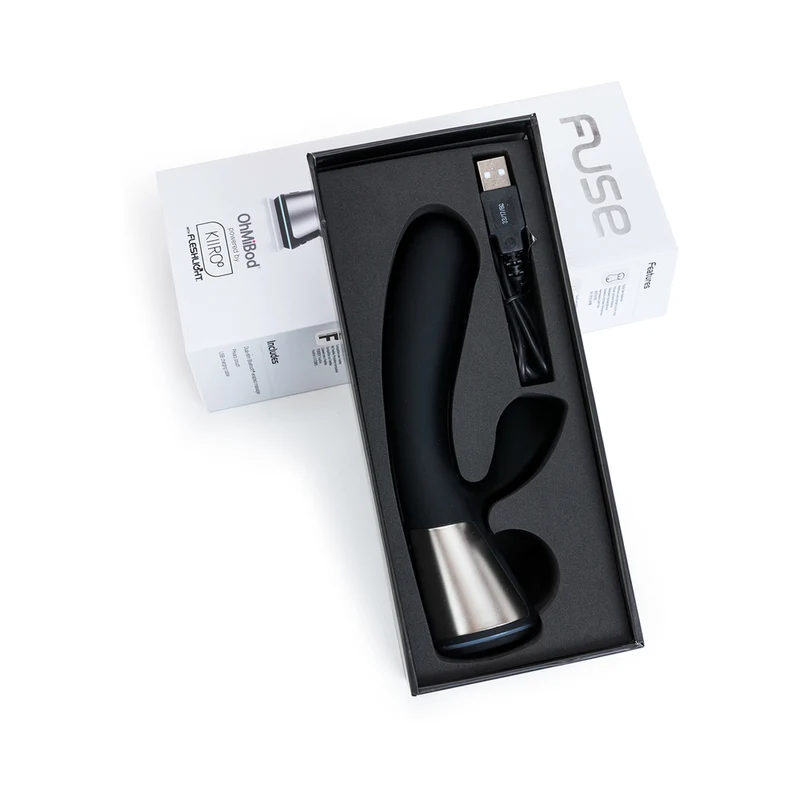 OhMiBod Fuse Interactive Dual Stimuator Black - Image 3