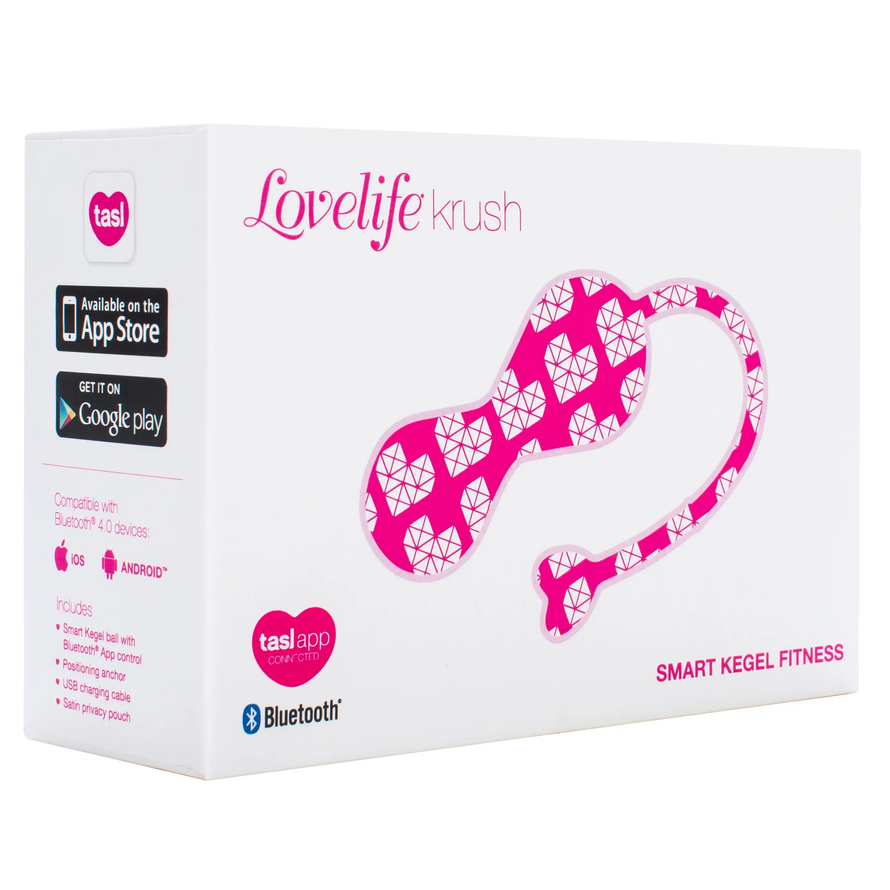 OhMiBod LoveLife Krush Smart Kegel Fitness Pink - Image 2
