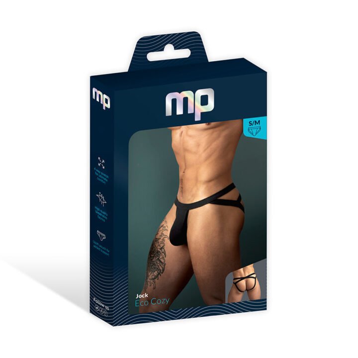 Male Power Eco Cozy Jock Black S/M