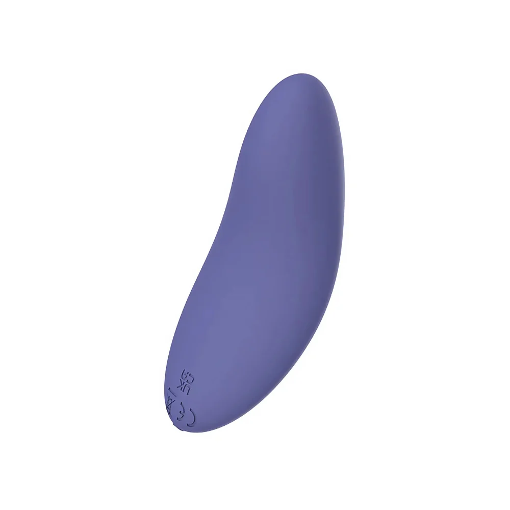 Spectrum Essentials Rechargeable Silicone Compact External Vibrator Purple - Image 10