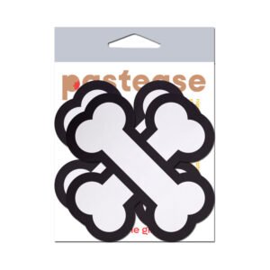 Pastease White Crossbone Breast Pasties - Image 4