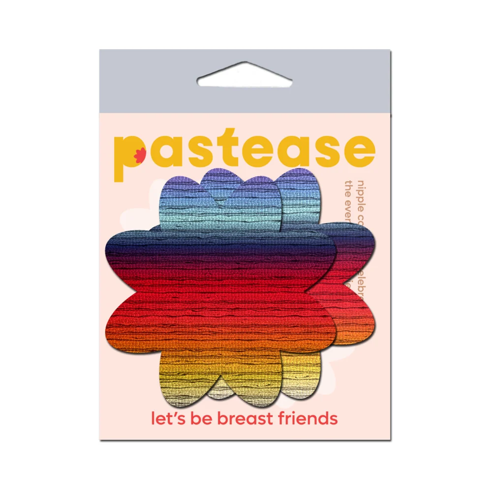 Pastease Retro Horizon Color Petal Breast Pasties - Image 7