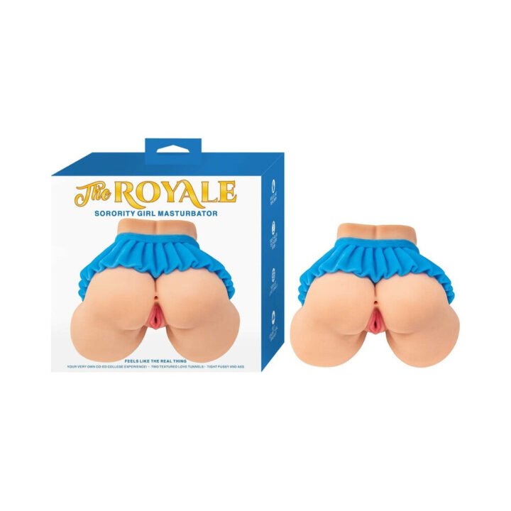 The Royale Sorority Girl Masturbator with Blue Skirt