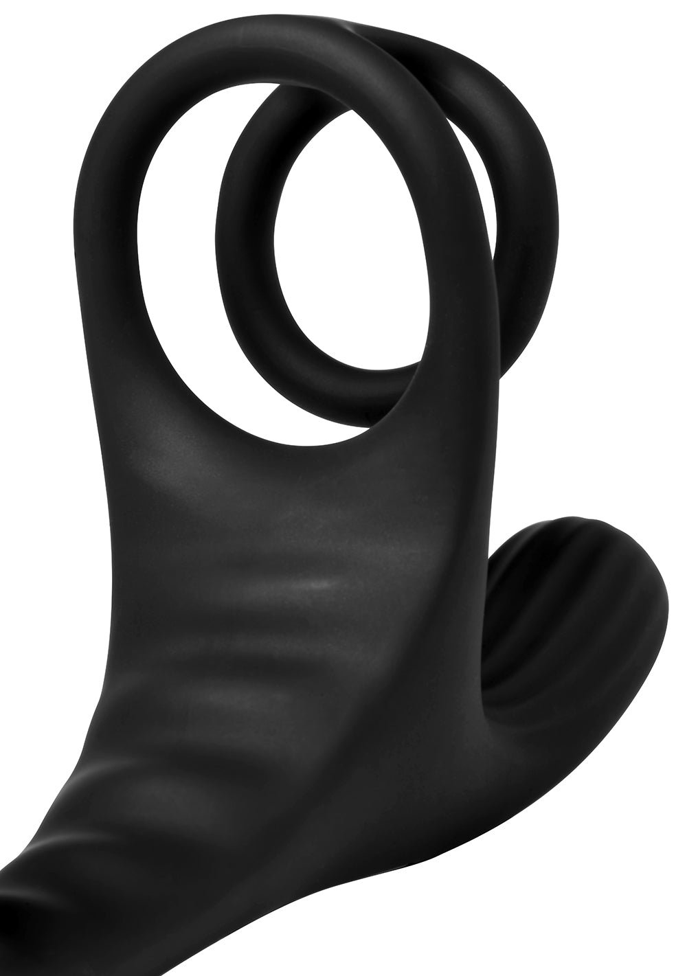 JOCK Enhancers Triple Rush Vibrating C-Ring&Anal Plug w/ Remote - Image 9