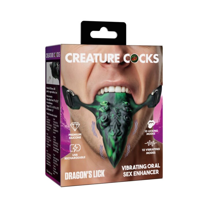 Creature Cocks Dragon''s Lick Vibrating Oral Enhancer