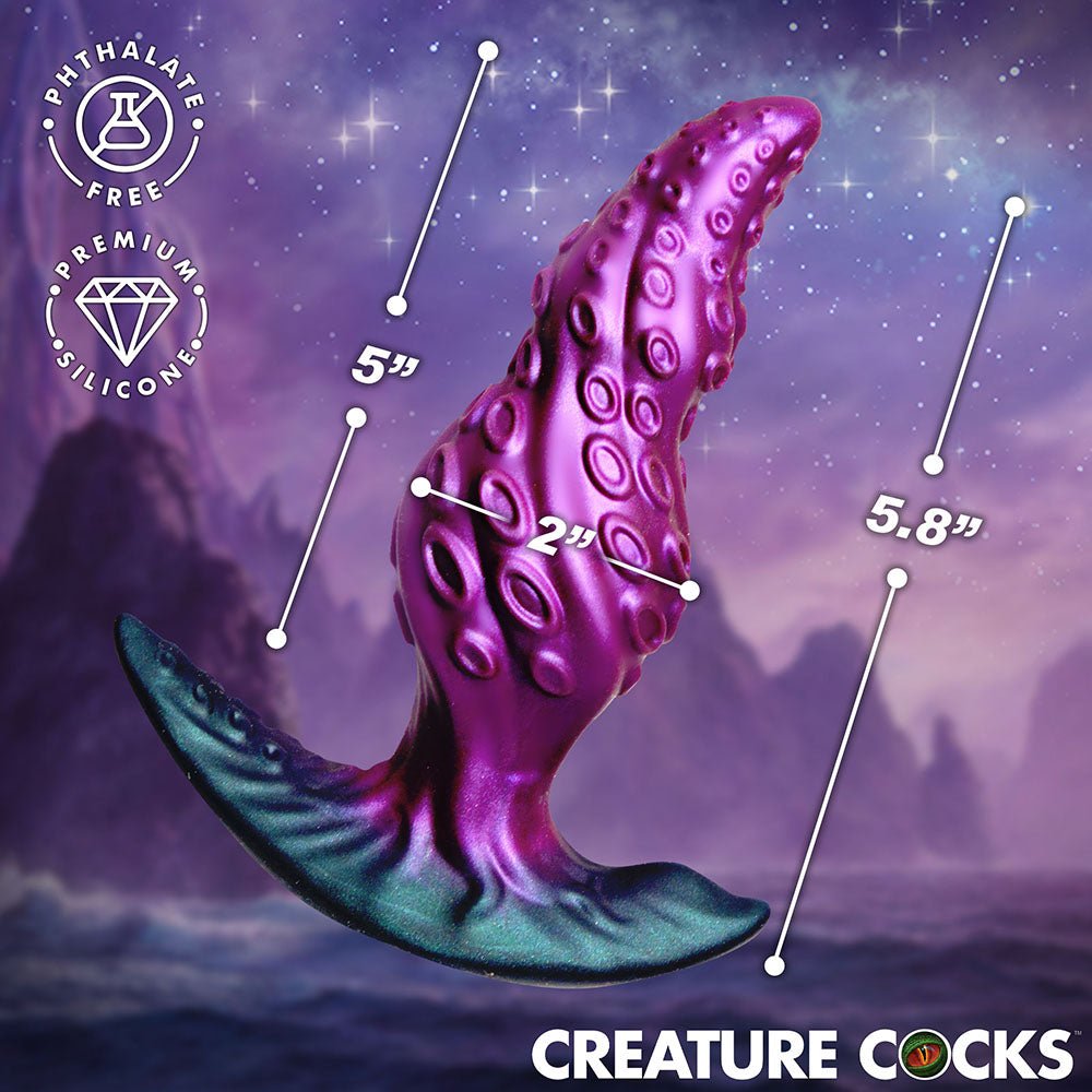 Creature Cocks Octo-Twist Silicone Anal Plug - Image 5