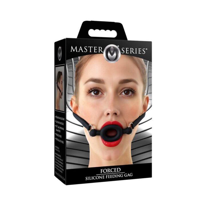 Master Series Forced Silicone Feeding Gag