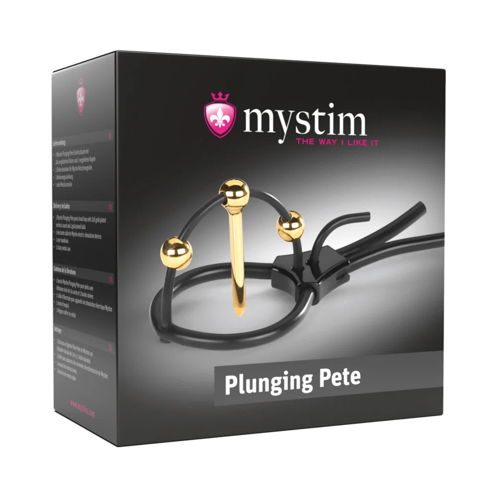 Mystim Plunging Pete Corona Glans Strap with Urethral Sound - Image 5